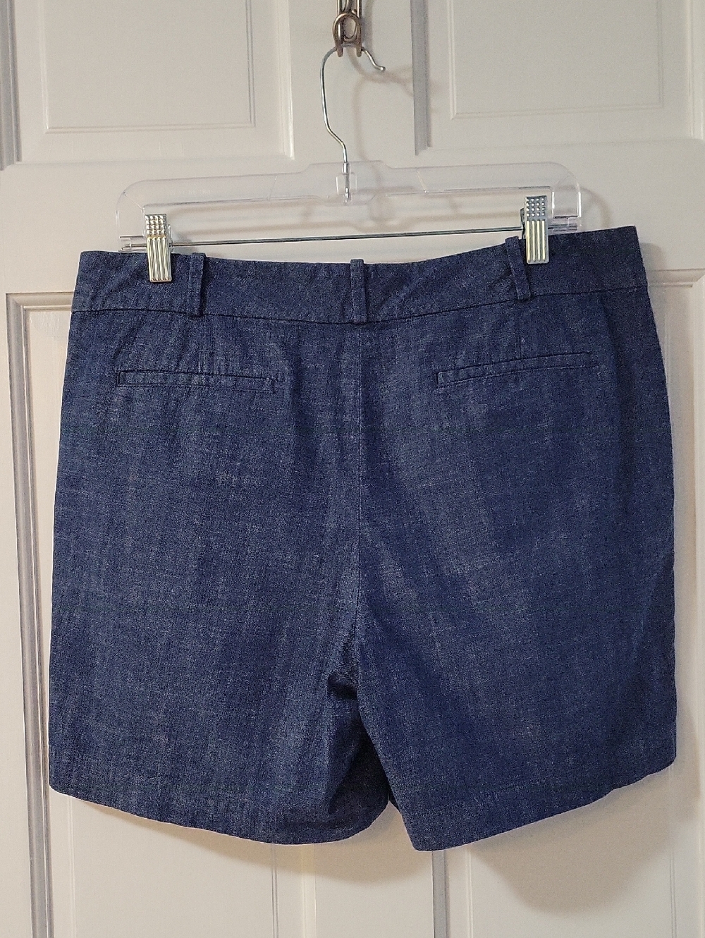 Talbots Petite Chambray Shorts - Picture 2 of 8